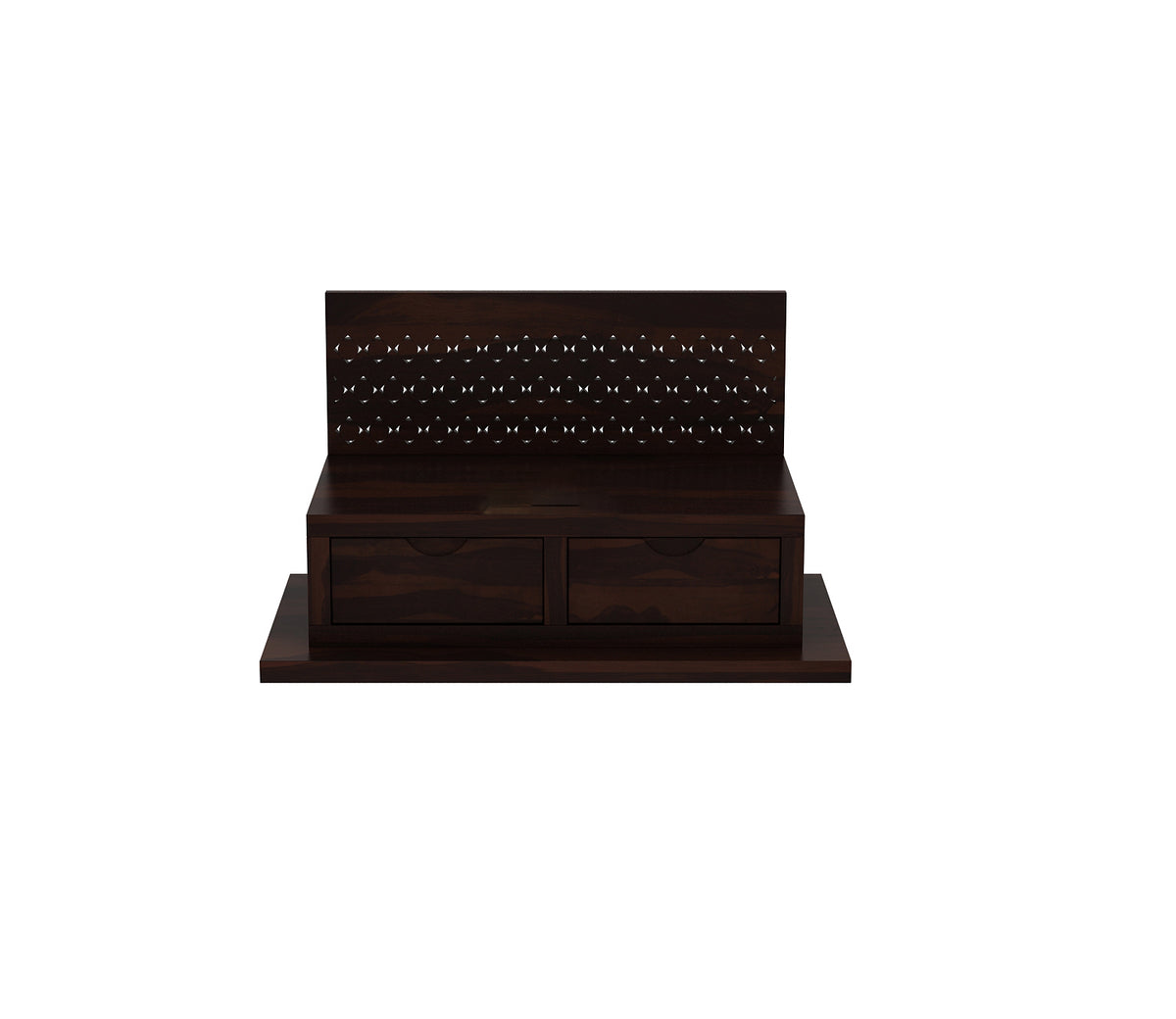 Kryvon Sheesham Wood Home Temple (Honey Finish)