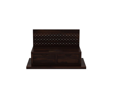 Kryvon Sheesham Wood Home Temple (Honey Finish)