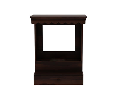 Melvoro Sheesham Wood Home Temple (Honey Finish)
