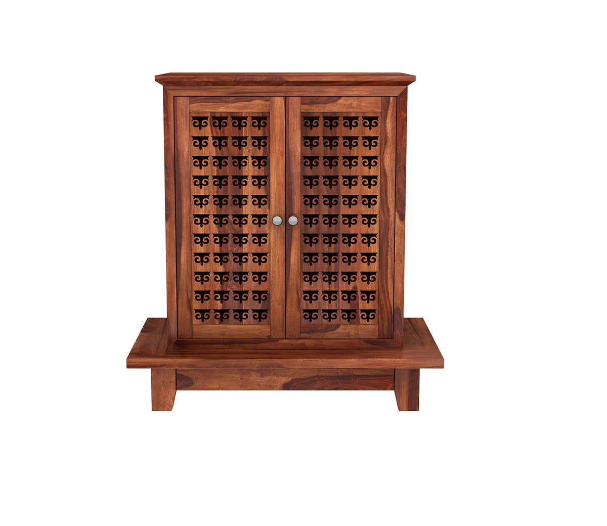Auryn Sheesham Wood Home Temple (Honey Finish)