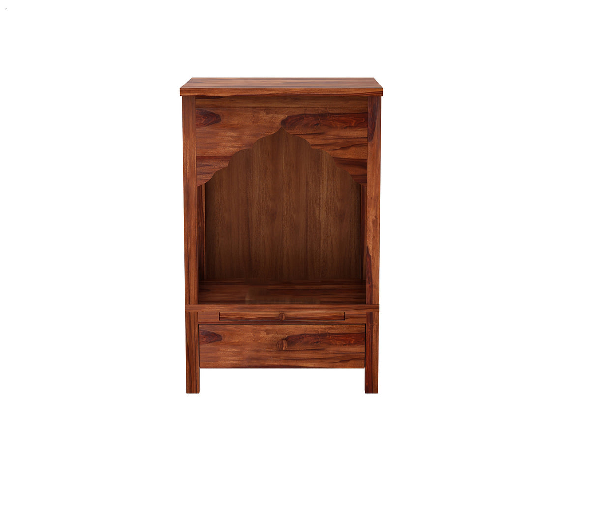 Orynox Sheesham Wood Home Temple (Honey Finish)